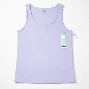 Terra & Sky Women's Light Purple Tank Top B5